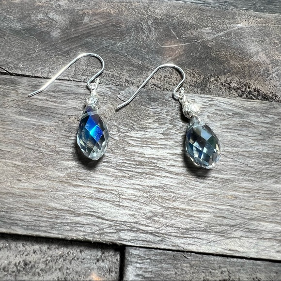 Swarovski Sterling Silver Earrings - Picture 7 of 9